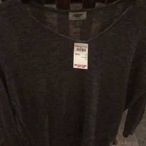 V neck light sweater